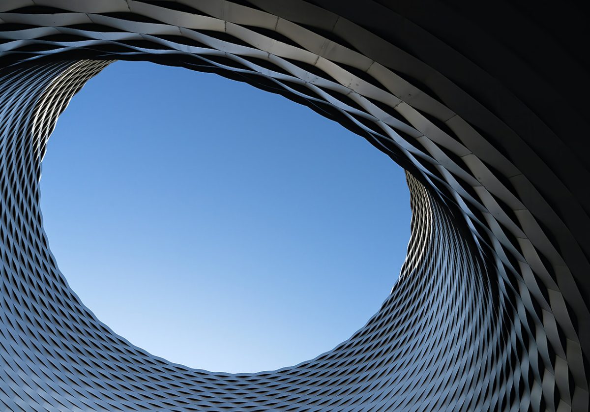 Image of round and modern architectural structure