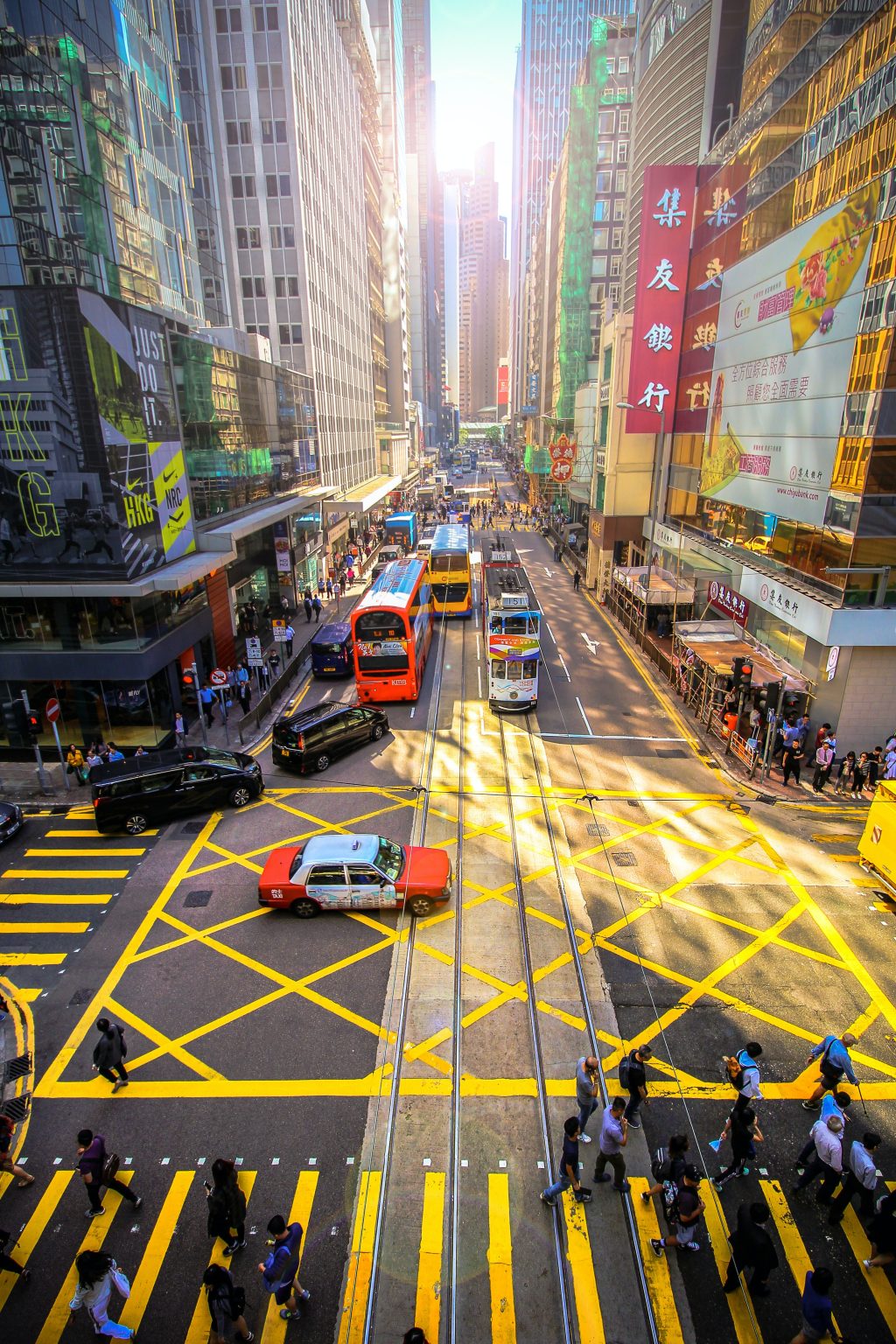 image of street in Hong Kong