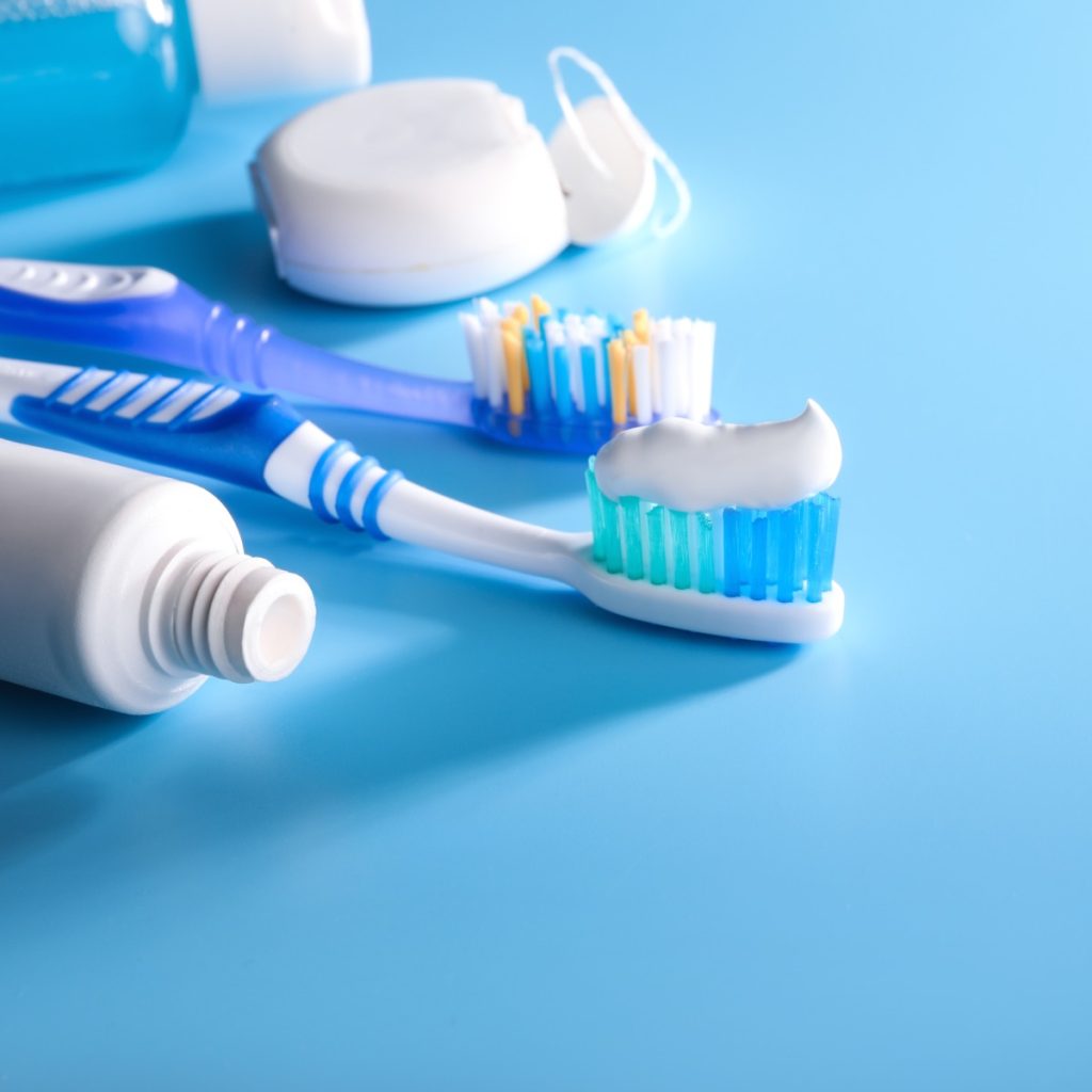 Toothbrushes and toothpaste